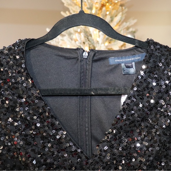 FRENCH CONNECTION SEQUIN DRESS - Picture 6 of 8